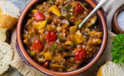 Slow cooker ratatouille