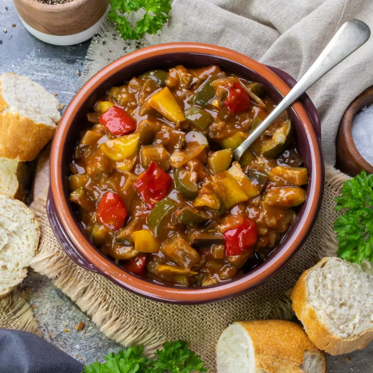 Slow cooker ratatouille